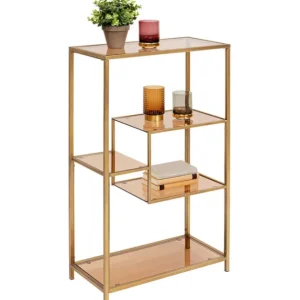 Best KARE Design Shelf Loft Gold 100x60