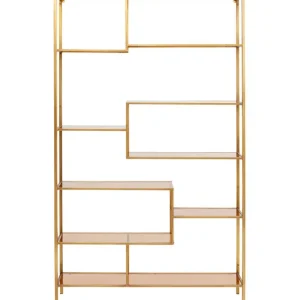 Outlet KARE Design Shelf Loft Gold 115x195cm