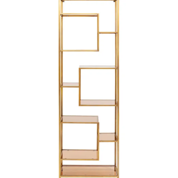 shelf_loft_gold_xcm_0.webp Clearance KARE Design Shelf Loft Gold 60x195cm