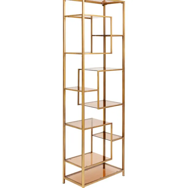 shelf_loft_gold_xcm_1.webp Clearance KARE Design Shelf Loft Gold 60x195cm