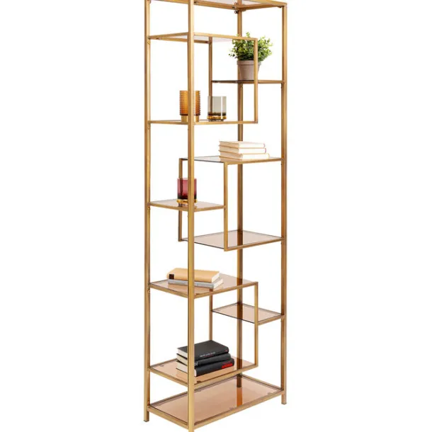 shelf_loft_gold_xcm_3.webp Clearance KARE Design Shelf Loft Gold 60x195cm