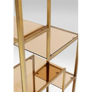 Clearance KARE Design Shelf Loft Gold 60x195cm