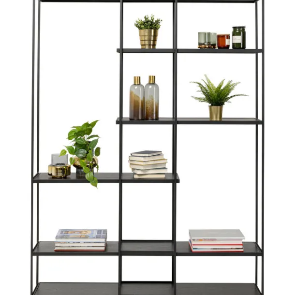 shelf_oslo_black_xcm_2.webp Clearance KARE Design Shelf Oslo Black 150x200cm