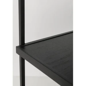 Clearance KARE Design Shelf Oslo Black 150x200cm