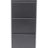 Online KARE Design Shoe Container Caruso 3 Anthracite