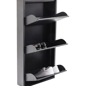 Outlet KARE Design Shoe Container Caruso 3 Anthracite (MO)