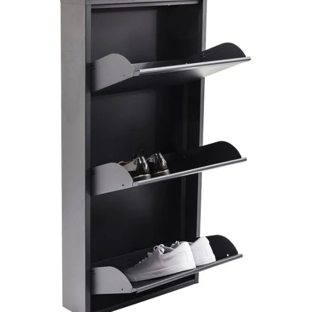 shoe_container_caruso__an_5-2.webp Outlet KARE Design Shoe Container Caruso 3 Anthracite (MO)