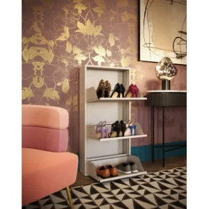 Fashion KARE Design Shoe Container Caruso 3 Cream (MO)