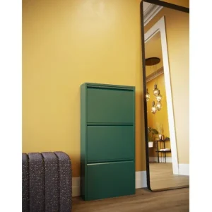 Fashion KARE Design Shoe Container Caruso 3 Green (MO)