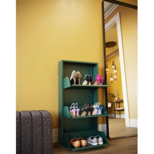 Fashion KARE Design Shoe Container Caruso 3 Green (MO)