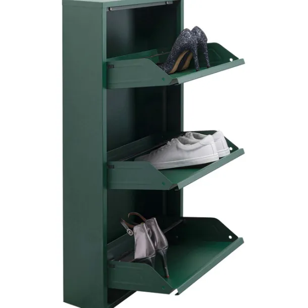 shoe_container_caruso__gr_7.webp Fashion KARE Design Shoe Container Caruso 3 Green (MO)