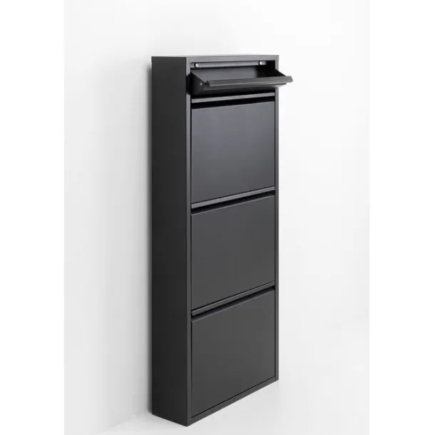 shoe_container_caruso__pl_4-2.webp Best KARE Design Shoe Container Caruso 3 Plus 1 Black (MO)