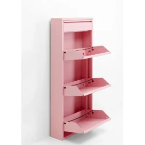 Hot KARE Design Shoe Container Caruso 3 Plus 1 Rosa (MO)