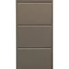 Fashion KARE Design Shoe Container Caruso 3 Taupe (MO)
