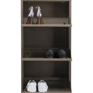 Fashion KARE Design Shoe Container Caruso 3 Taupe (MO)
