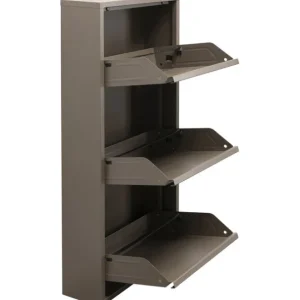 Fashion KARE Design Shoe Container Caruso 3 Taupe (MO)