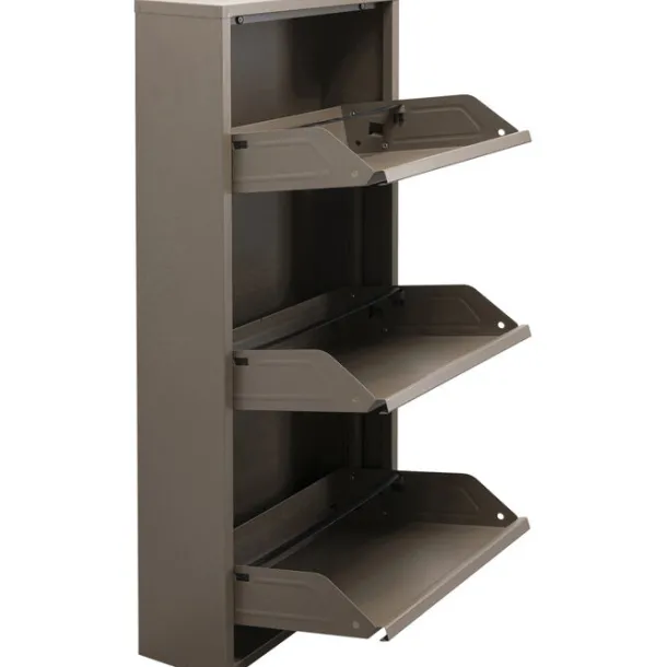 shoe_container_caruso__ta_6-1.webp Fashion KARE Design Shoe Container Caruso 3 Taupe (MO)