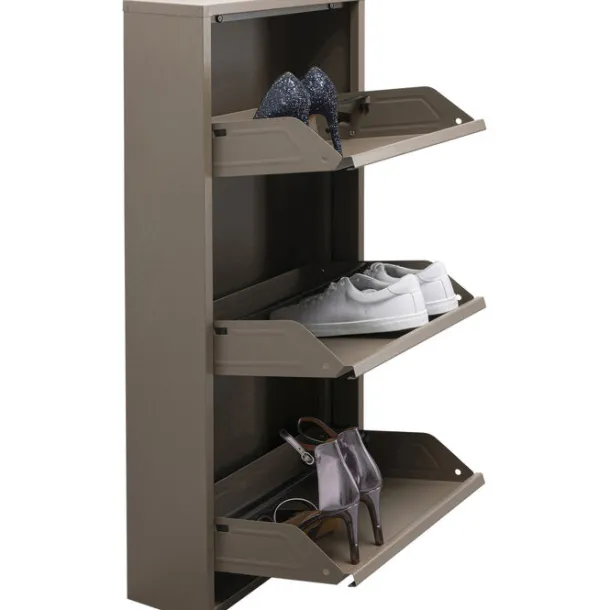 shoe_container_caruso__ta_7-1.webp Fashion KARE Design Shoe Container Caruso 3 Taupe (MO)