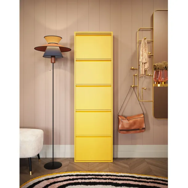 shoe_container_caruso__ye_1-1.webp Sale KARE Design Shoe Container Caruso 5 Yellow (MO)