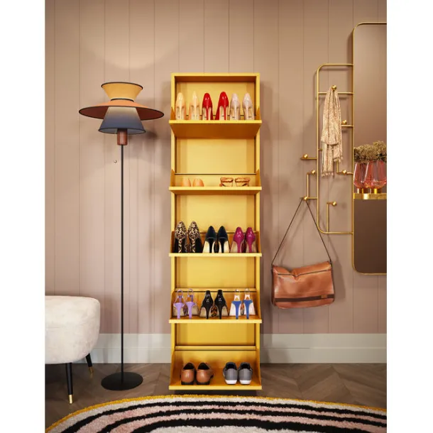 shoe_container_caruso__ye_2-1.webp Sale KARE Design Shoe Container Caruso 5 Yellow (MO)