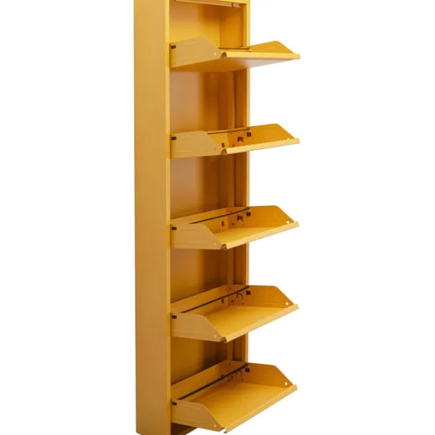 shoe_container_caruso__ye_6-1.webp Sale KARE Design Shoe Container Caruso 5 Yellow (MO)