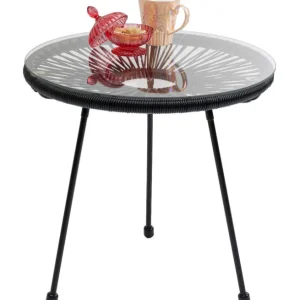 Fashion KARE Design Side Table Acapulco Mono Black