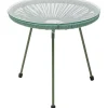 Fashion KARE Design Side Table Acapulco Mono Green