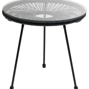 Fashion KARE Design Side Table Acapulco Mono Black