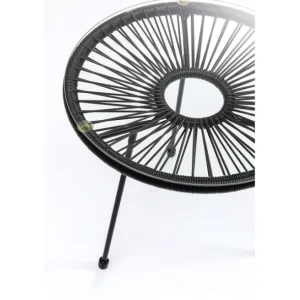 Fashion KARE Design Side Table Acapulco Mono Black
