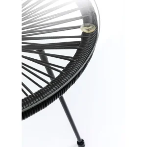 Fashion KARE Design Side Table Acapulco Mono Black