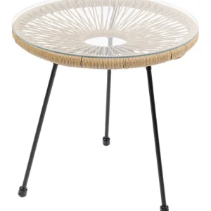 Clearance KARE Design Side Table Acapulco Nature