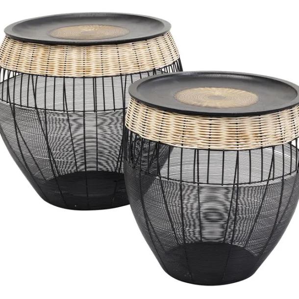 side_table_african_drums__0.webp Best KARE Design Side Table African Drums (2/Set)
