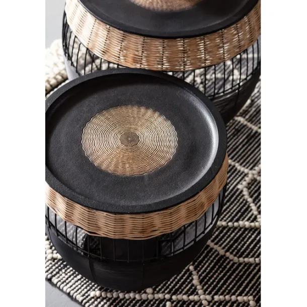 side_table_african_drums__5.webp Best KARE Design Side Table African Drums (2/Set)