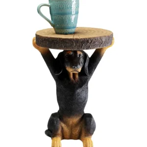 New KARE Design Side Table Animal Bassotto Ø32cm