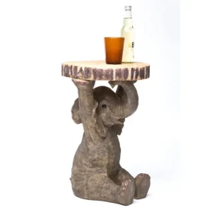 Fashion KARE Design Side Table Animal Elephant Ø35cm