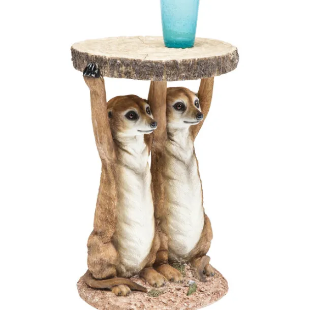 side_table_animal_meerkat_5.webp Sale KARE Design Side Table Animal Meerkat Sisters Ø33cm