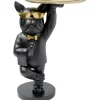 Sale KARE Design Side Table Cool Bulldog Tray Black 34x55cm
