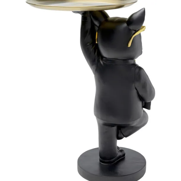 side_table_cool_bulldog_t_4.webp Sale KARE Design Side Table Cool Bulldog Tray Black 34x55cm