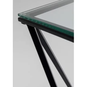 New KARE Design Side Table Cristallo Black 50x50cm
