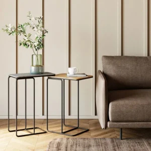 New KARE Design Side Table Diego (2/Set)