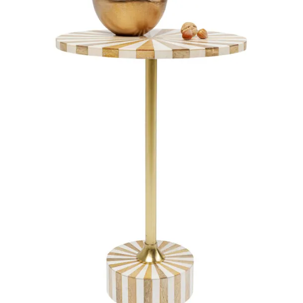 side_table_domero_cirque__4-1.webp Fashion KARE Design Side Table Domero Cirque Gold White Ø40cm