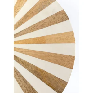 Fashion KARE Design Side Table Domero Cirque Gold White Ø40cm
