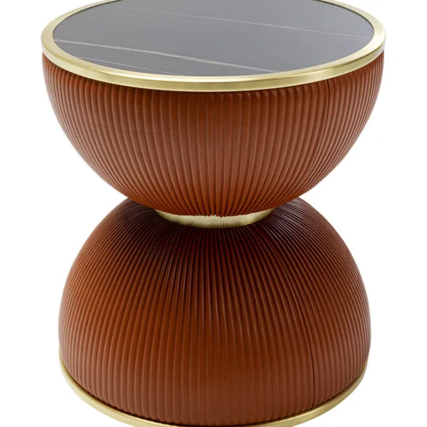side_table_endless_vegas__0.webp Outlet KARE Design Side Table Endless Vegas Orange Ø47cm