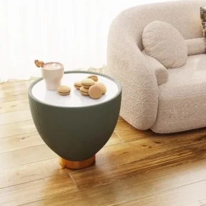 Sale KARE Design Side Table Endless Vegas Green Ø47cm
