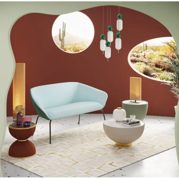 side_table_endless_vegas__2.webp Outlet KARE Design Side Table Endless Vegas Orange Ø47cm
