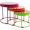 Clearance KARE Design Side Table Good Vibes (3/Set)