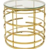 Best KARE Design Side Table Jupiter Gold Ø55cm