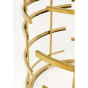 Best KARE Design Side Table Jupiter Gold Ø55cm