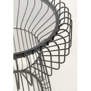 Best KARE Design Side Table Lisboa Black Ø38cm