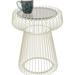 Best KARE Design Side Table Lisboa Greige Ø38cm